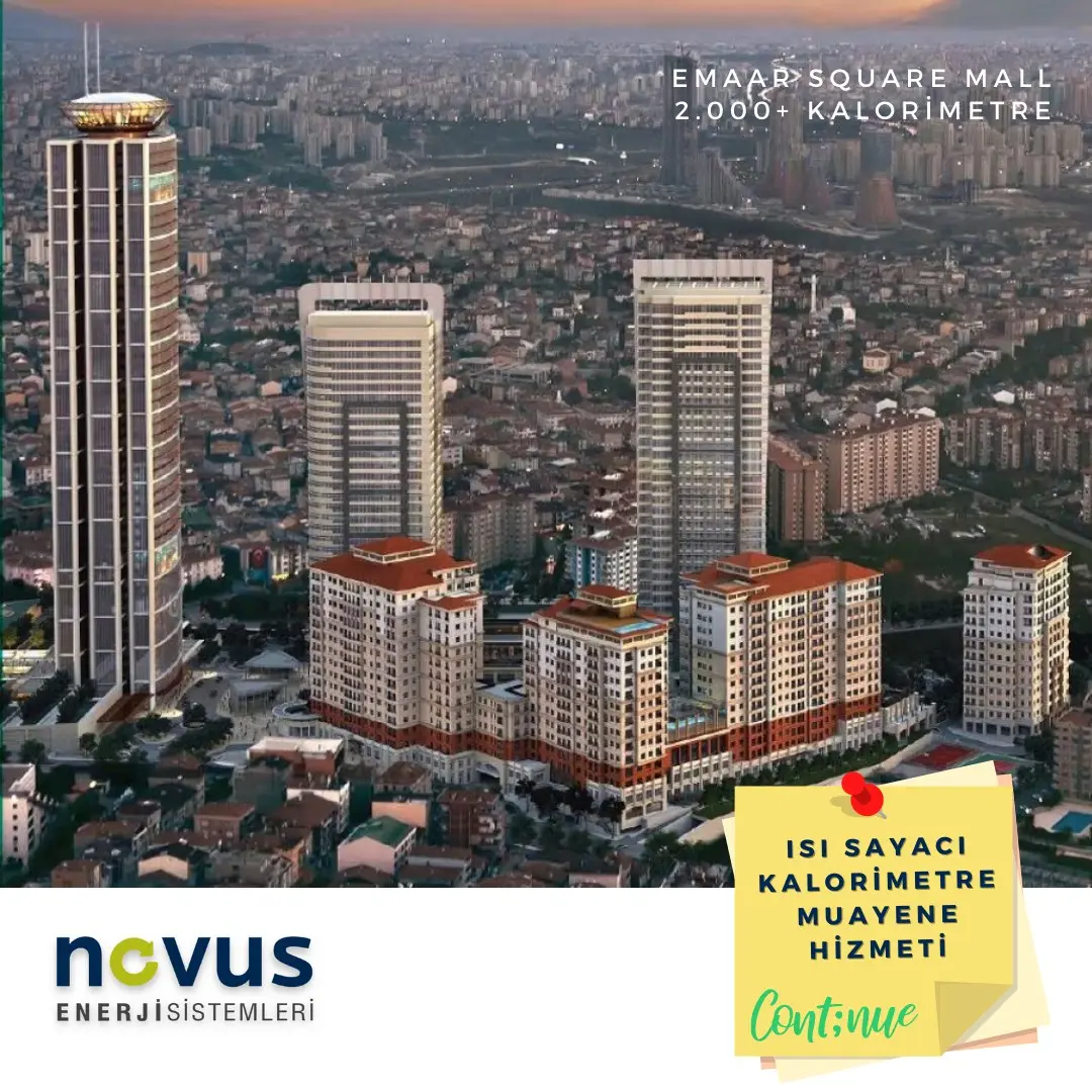 Emaar Square Mall — 2.000+ kalorimetre, Isı sayacı / kalorimetre muayene hizmeti