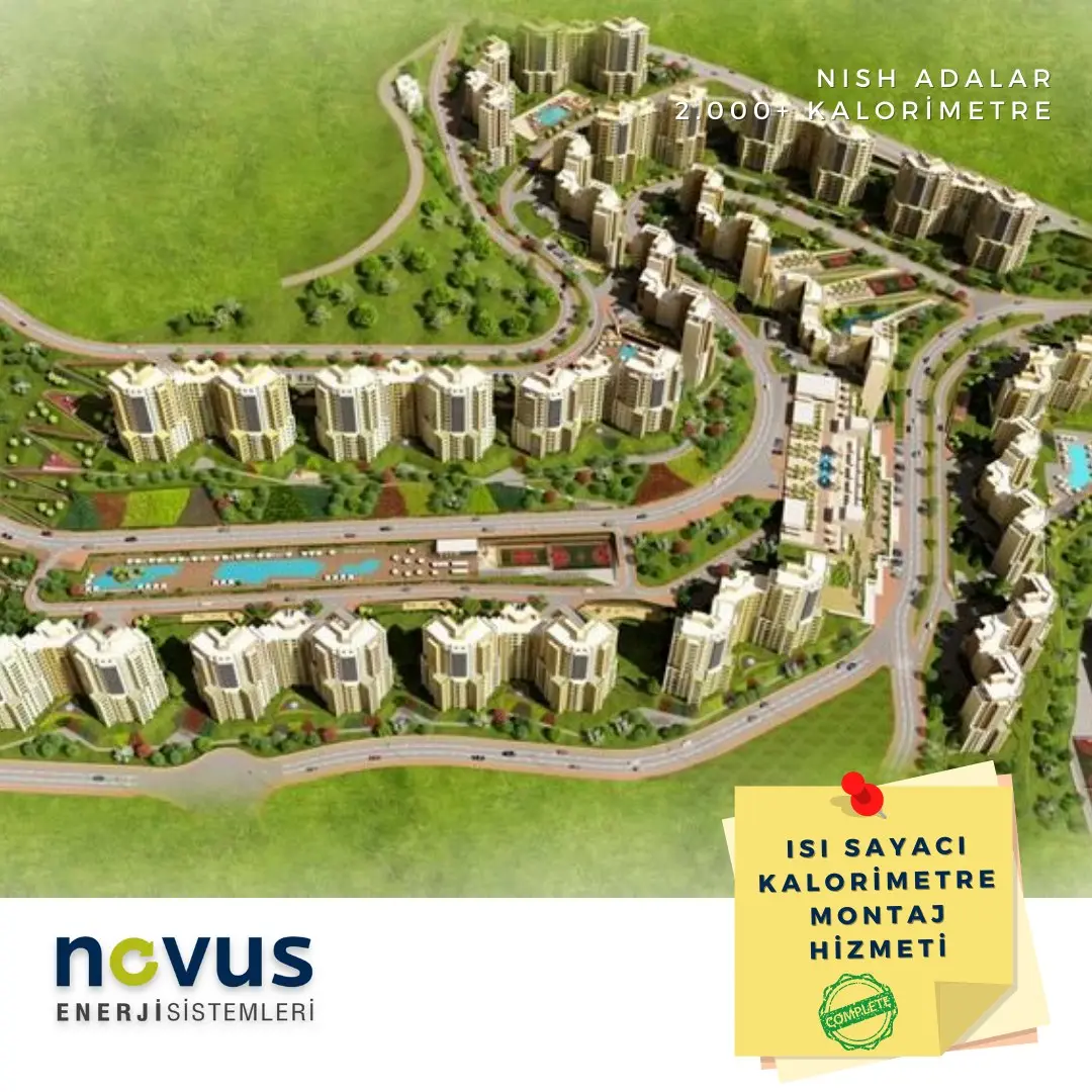 Nish Adalar — 2.000+ kalorimetre, Isı sayacı / kalorimetre montaj hizmeti